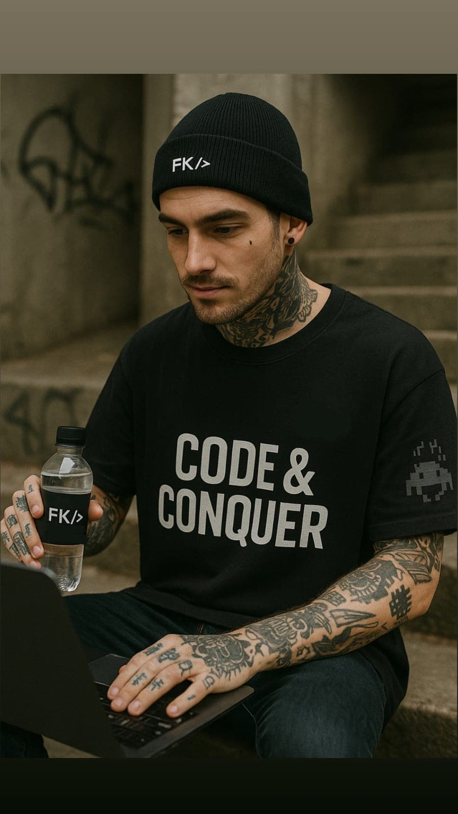 Camiseta Terminal (preto)