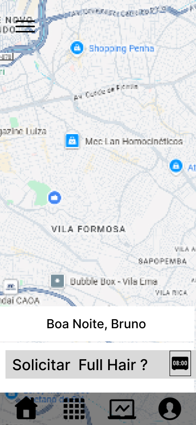 Barbeiro profissional trabalhando